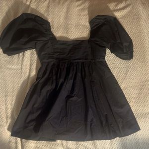 BABYDOLL BLACK MINI DRESS SIZE Large